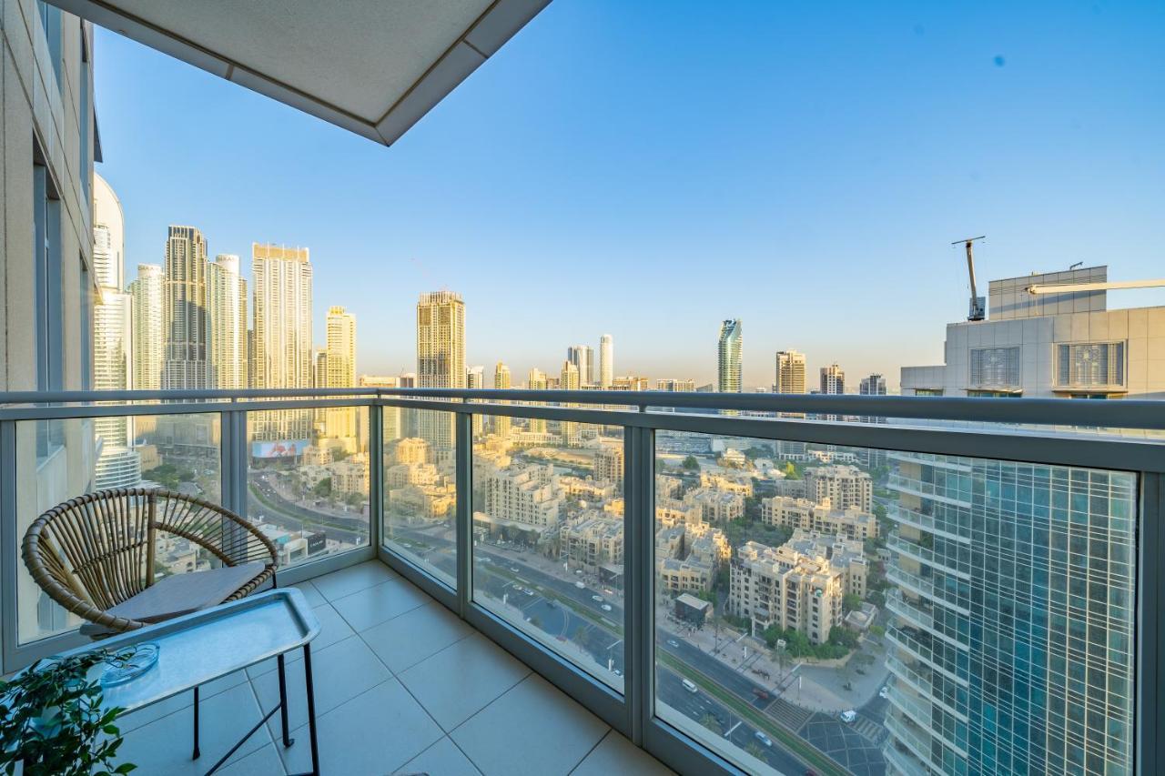 Chic And Zen Apartment, Near Burj Khalifa Tower Dubai Exteriör bild