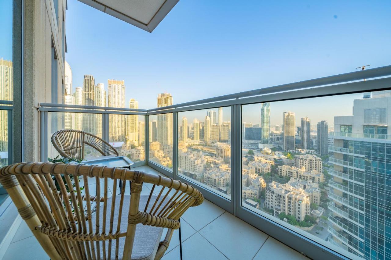 Chic And Zen Apartment, Near Burj Khalifa Tower Dubai Exteriör bild