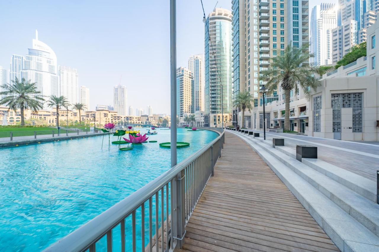 Chic And Zen Apartment, Near Burj Khalifa Tower Dubai Exteriör bild