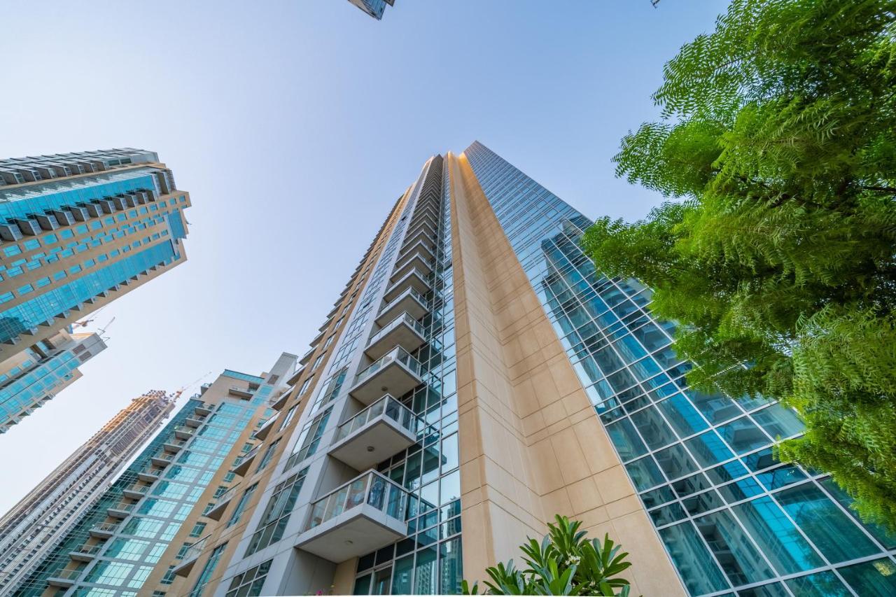 Chic And Zen Apartment, Near Burj Khalifa Tower Dubai Exteriör bild